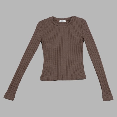 Лонгслив Чуди Кидс 503225Ц2-2 коричневый 01